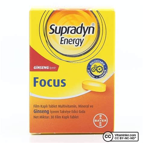 Supradyn energy focus